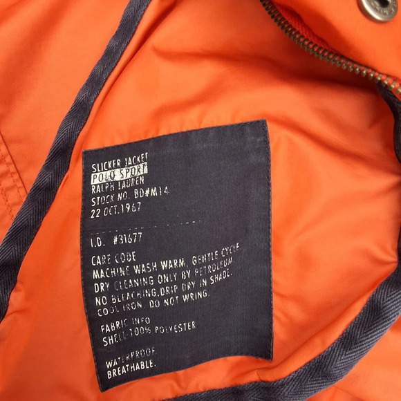 Polo Sport Ralph Lauren Slicker Rainbreaker L - Picture 7 of 15